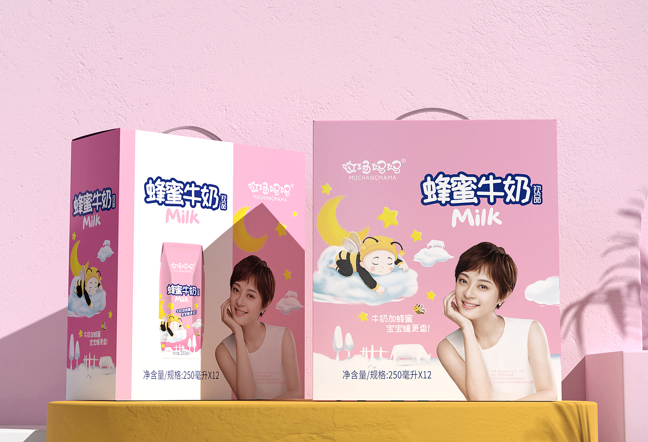 牧场妈妈蜂蜜牛奶