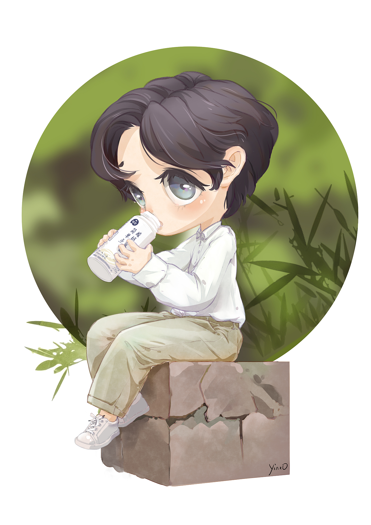 味全朱一龙（图ZMTI5NjY1MzY4） - 创作习作 - 站酷设计师YIN_XUE_0原创素材 - 站酷ZCOOL