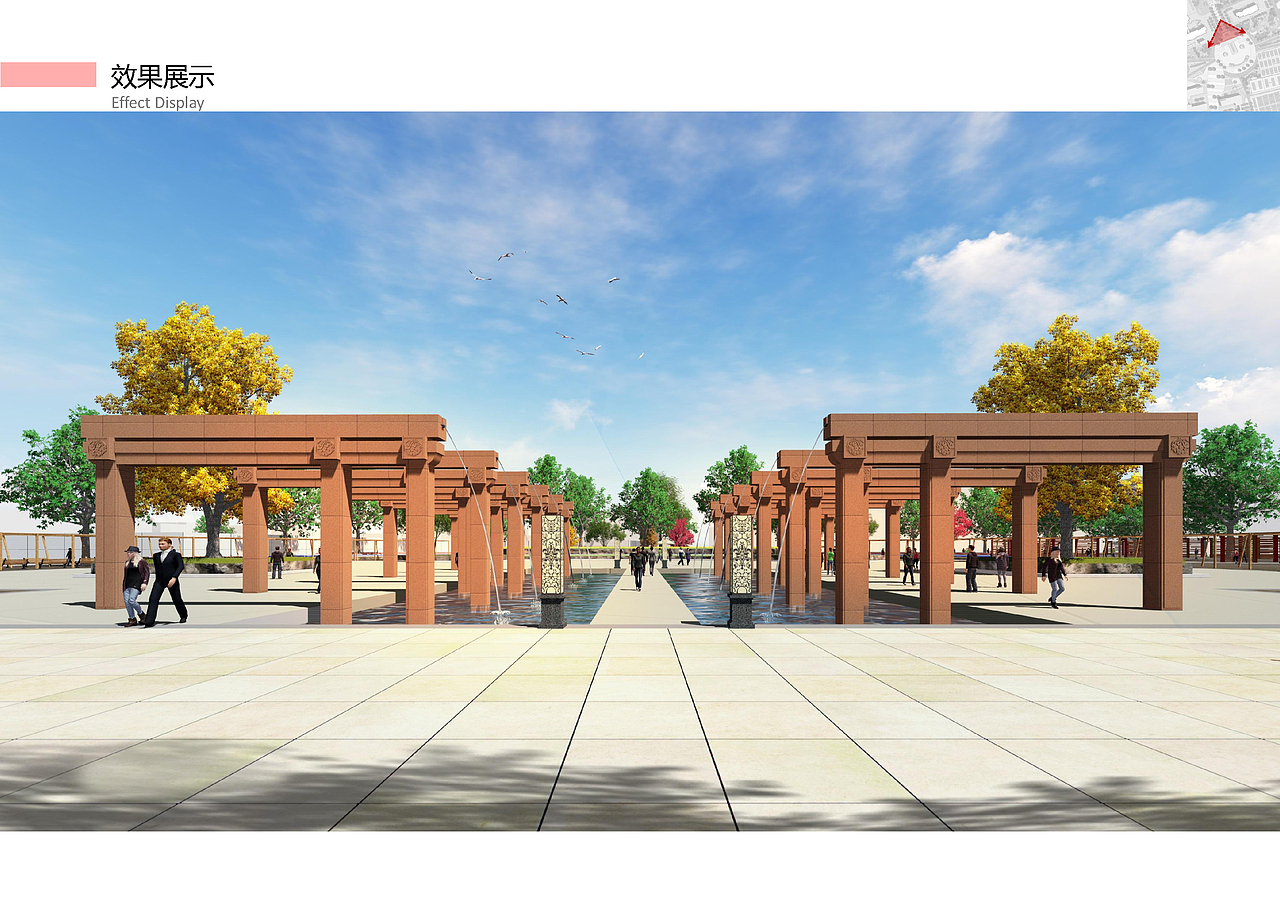 甘肃某大学校园景观设计（投标方案）（图ZNTYxOTU0NDg=） - 景观设计 - 站酷设计师小影的小影原创素材 - 站酷ZCOOL