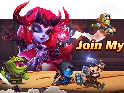 《Tap Tap Heroes》海外投放广告