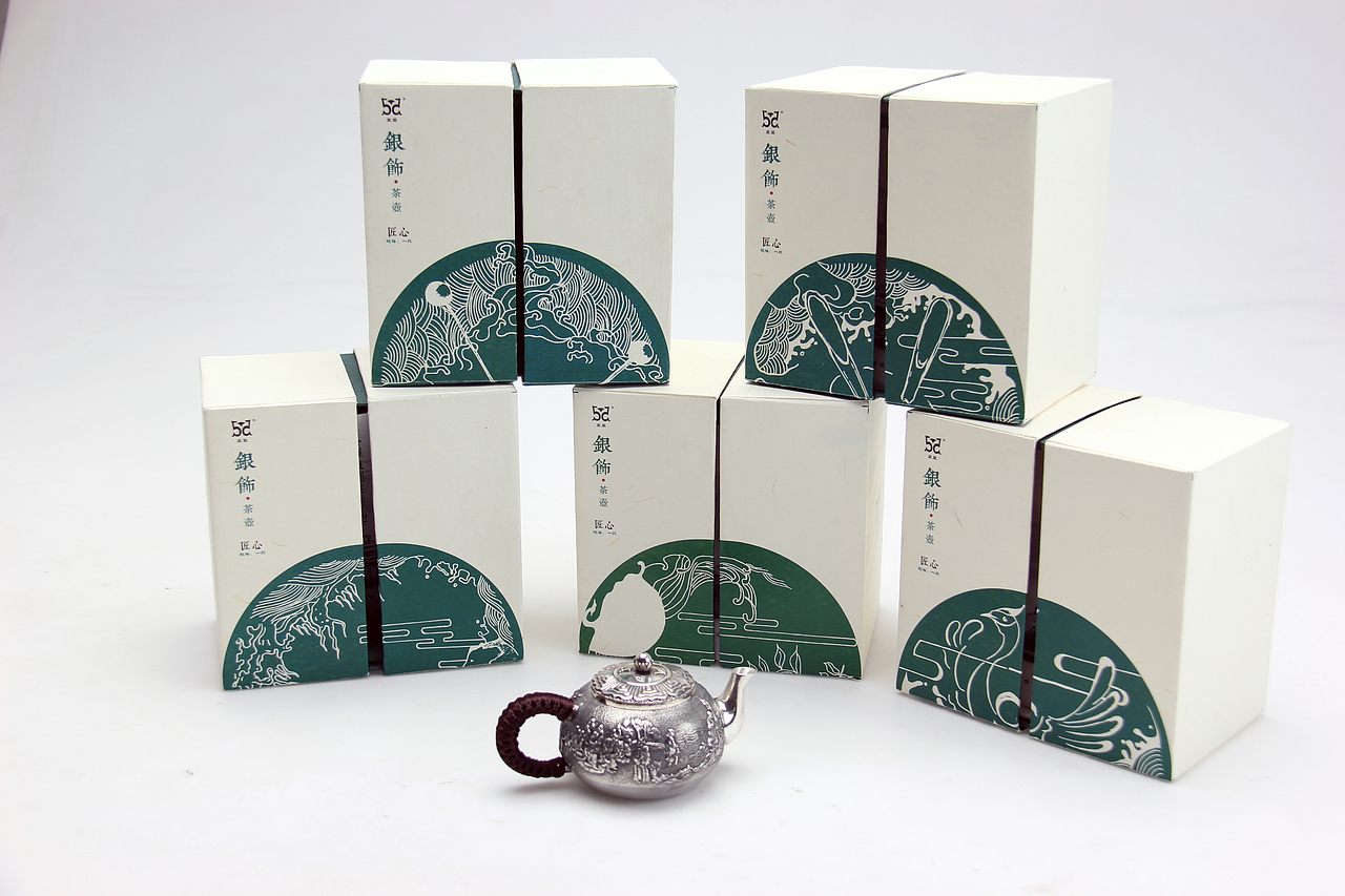 帝制时代服饰十二章纹 银饰包装