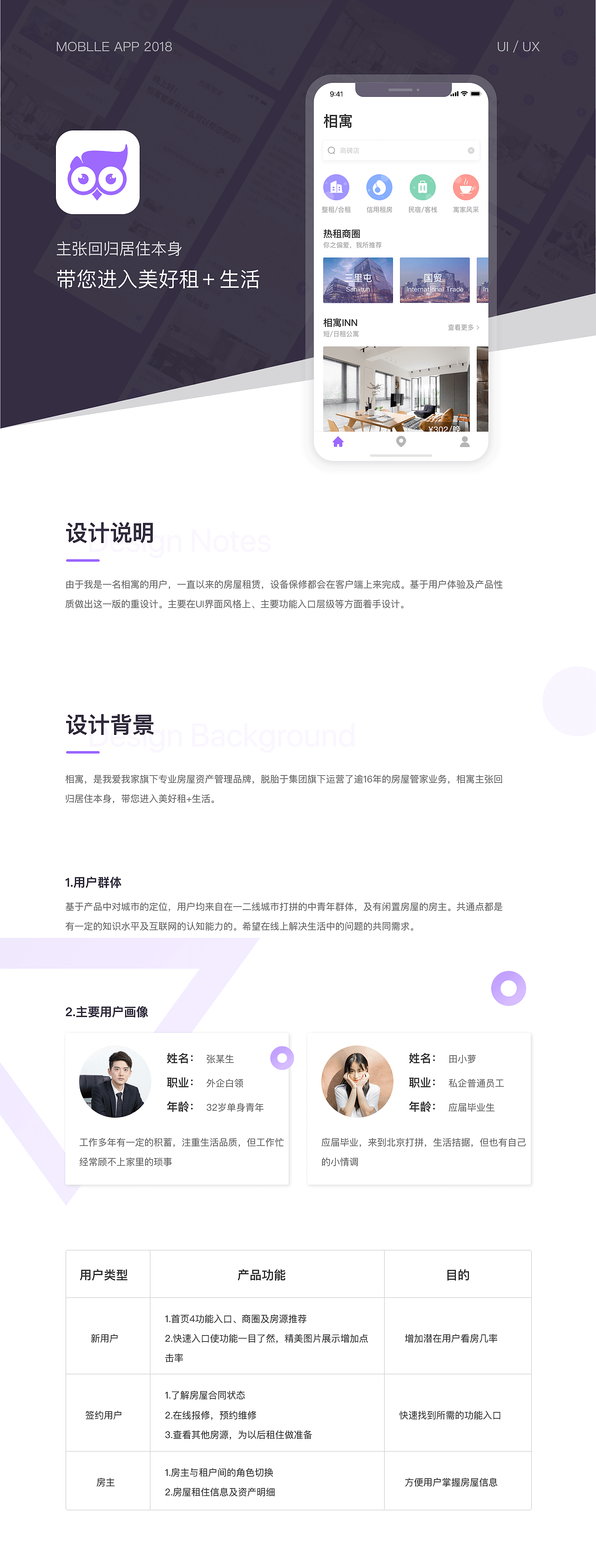 相寓-改版设计（图ZMTI1MjEwMTUy） - 软件界面 - 站酷设计师李鑫L_xin原创素材 - 站酷ZCOOL