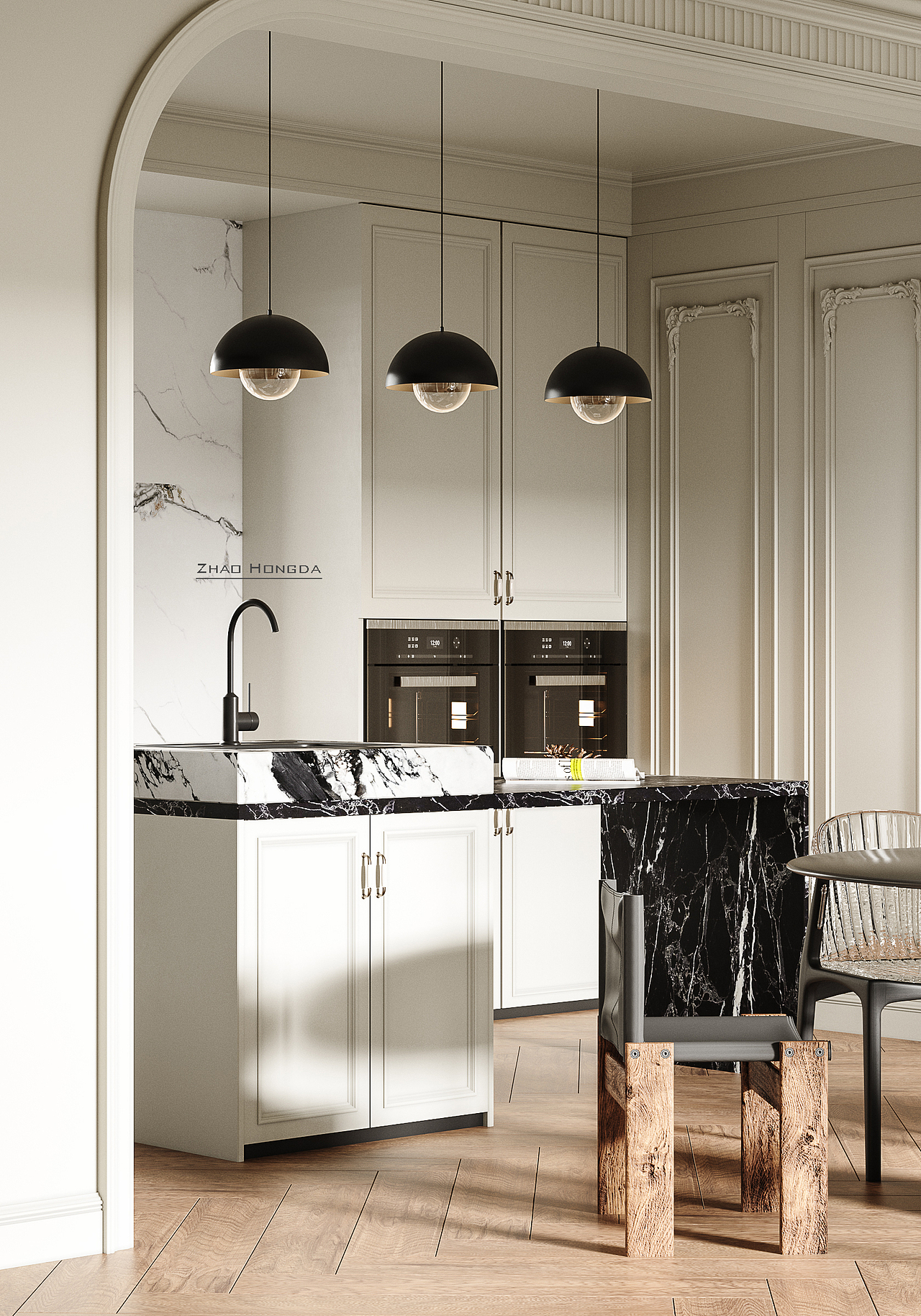 法式复古表现（图ZMzI5NDk3Mjgw） - 家装设计 - 站酷设计师赵HongD原创素材 - 站酷ZCOOL