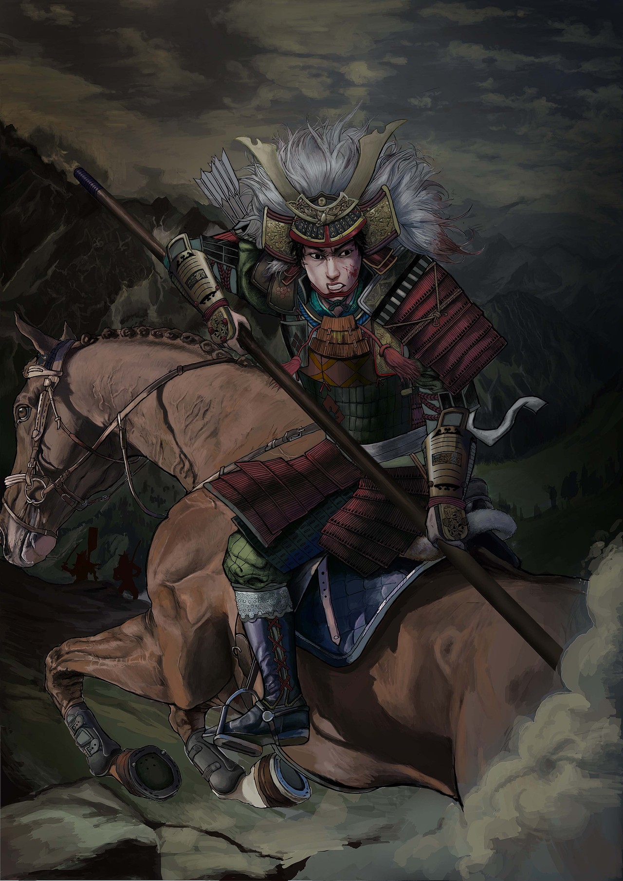 战国武士（图ZNjQ2NDEwMTY=） - 创作习作 - 站酷设计师袁大宝原创素材 - 站酷ZCOOL