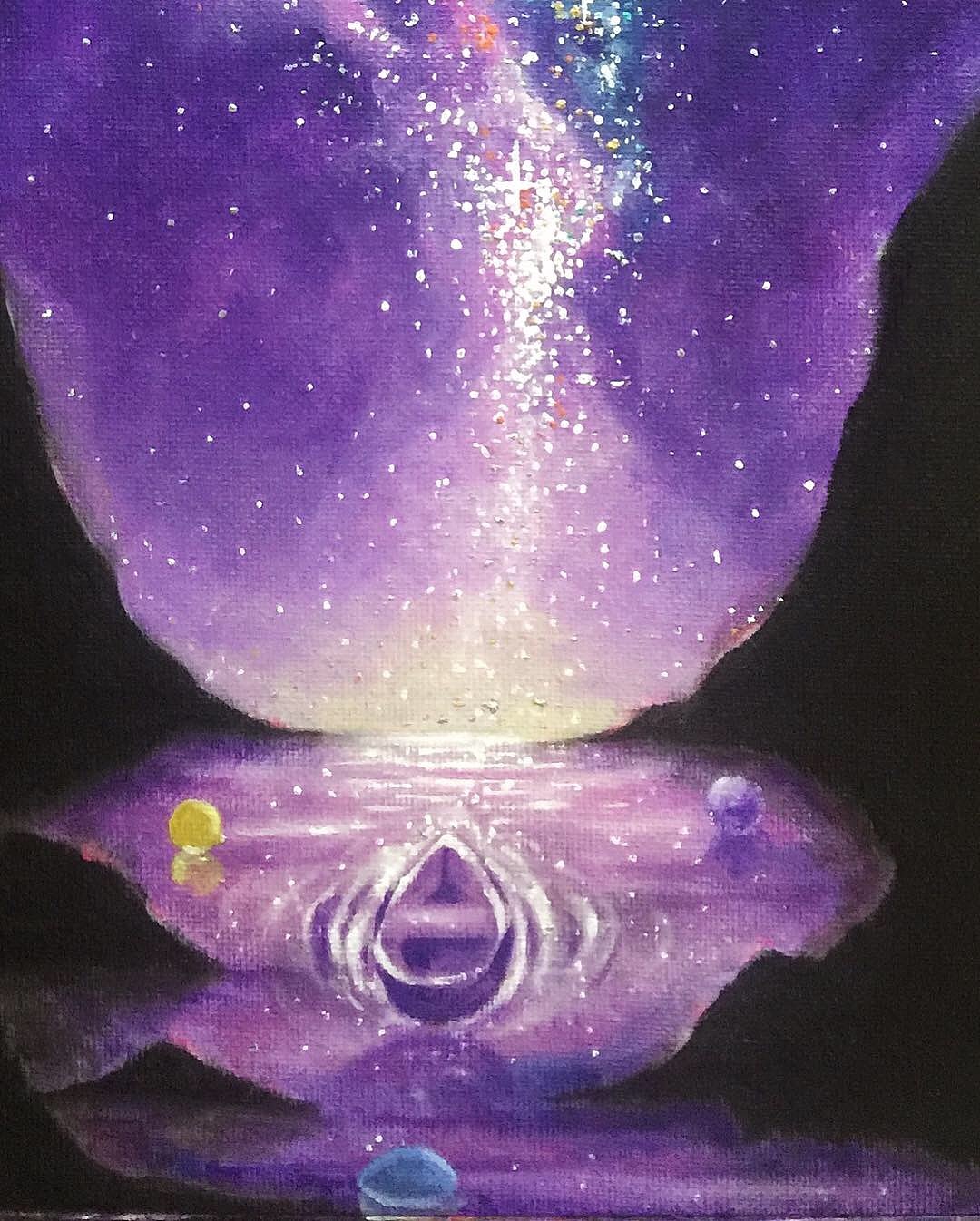 《风雨过后》---星空系列