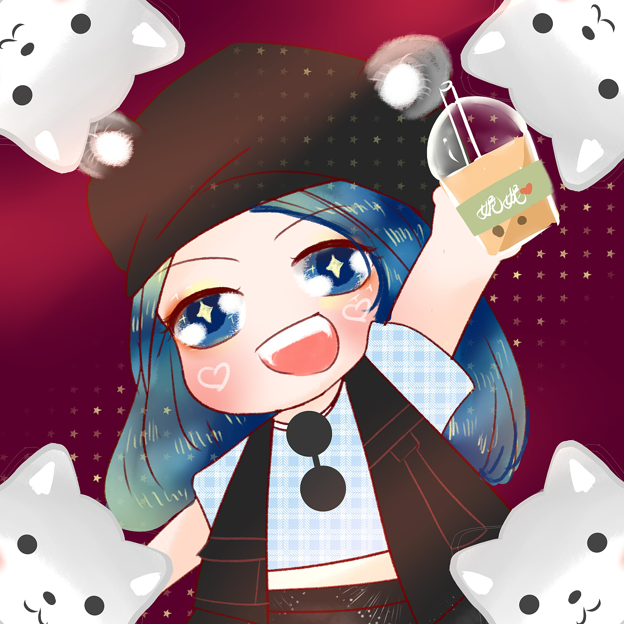 兽耳q萌小头像系列