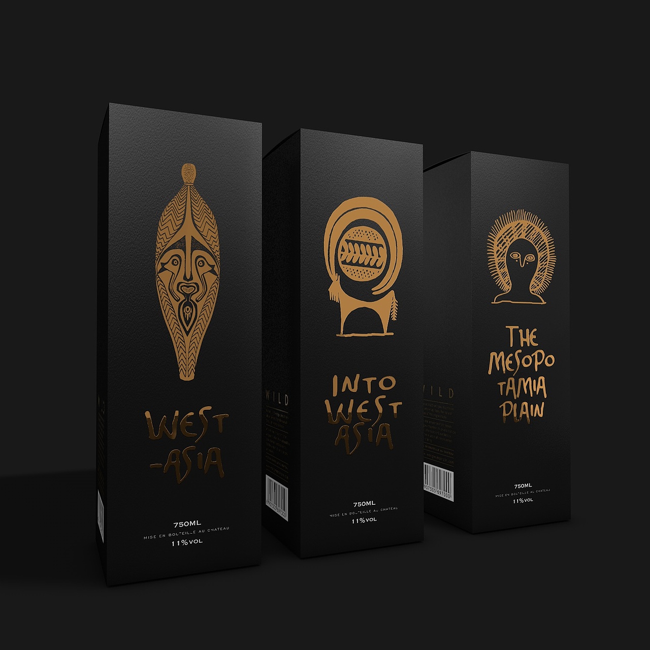 WILD红酒包装系列（图ZMzM4MTc4OTY=） - 包装 - 站酷设计师你好大海品牌设计原创素材 - 站酷ZCOOL