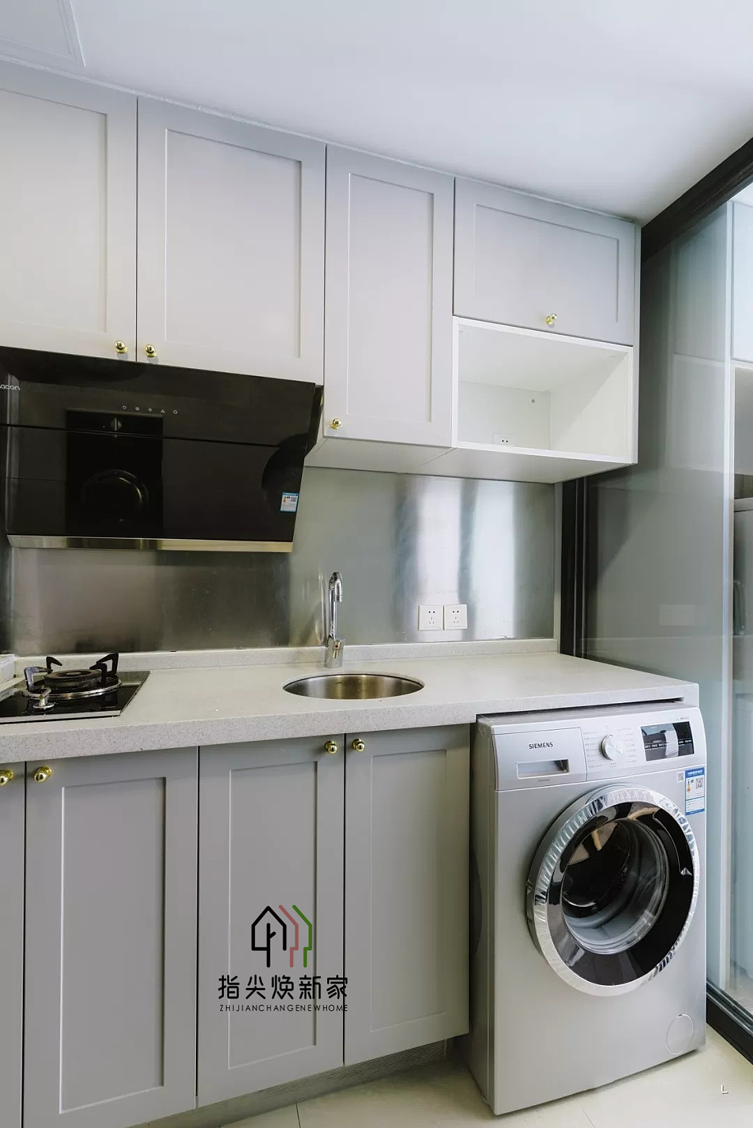 二手房旧房翻新改造案例分享极简的清新的单身公寓