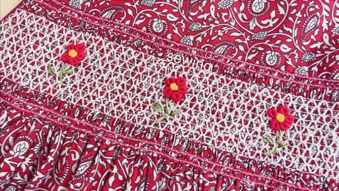 手工司马克打揽,司马克打褶机,smocking抽褶机,