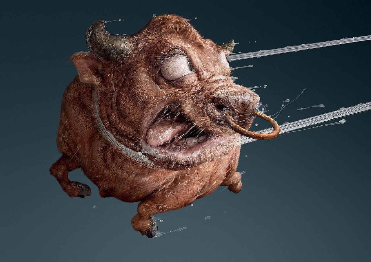 舒克牙线－牛（图ZMjE3NjgxODA=） - 人物/生物 - 站酷设计师0077Lyon原创素材 - 站酷ZCOOL