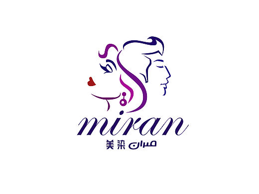 miran理发店logo设计