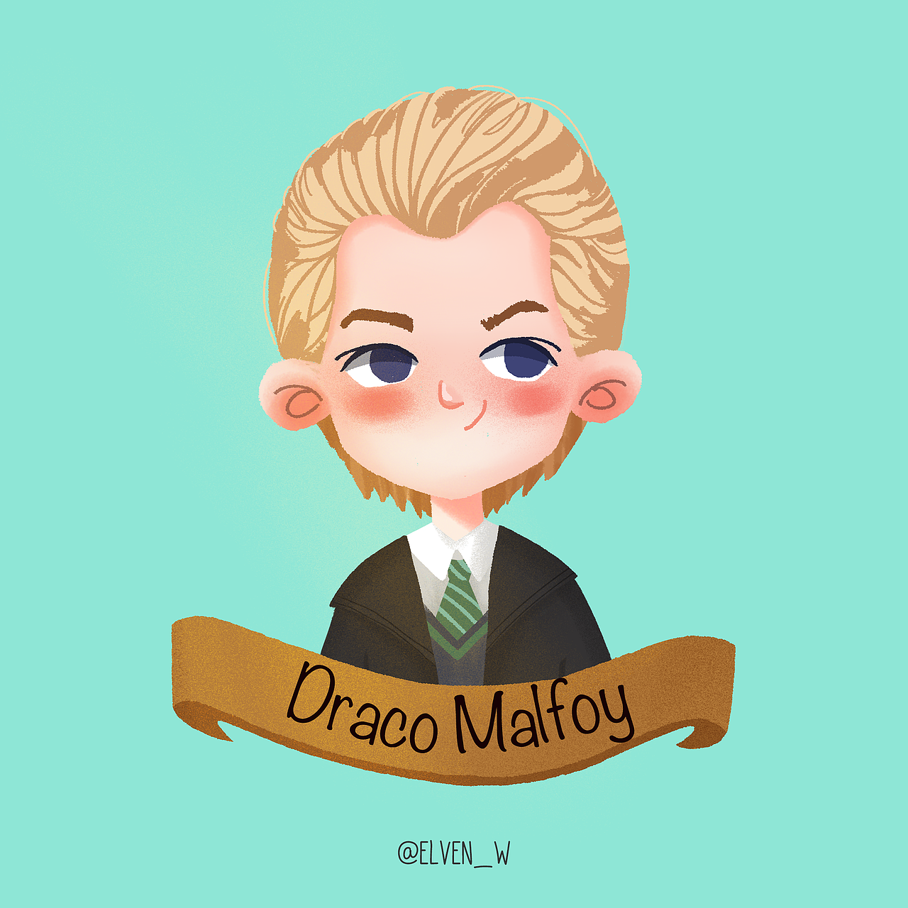 哈利波特系列插画