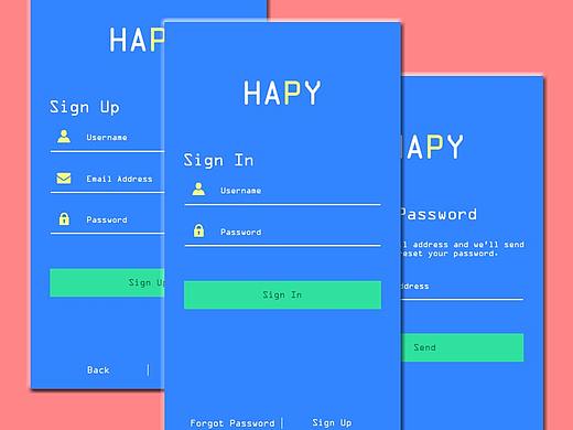 每日UI挑战 #4 联络界面
