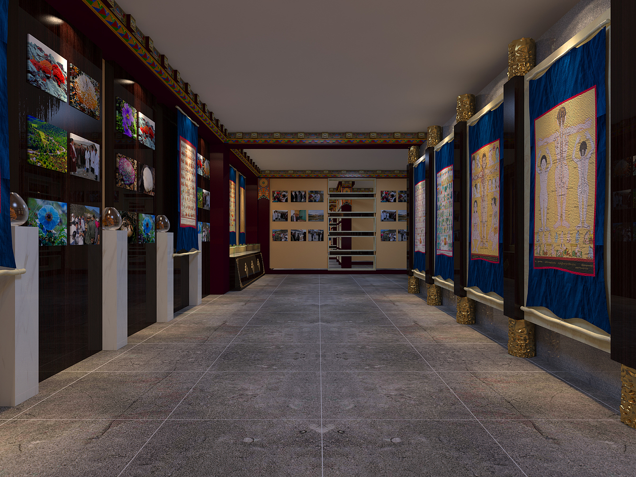 藏医院展厅（图ZMjE2ODgyOTYw） - 展陈设计 - 站酷设计师lrm933原创素材 - 站酷ZCOOL