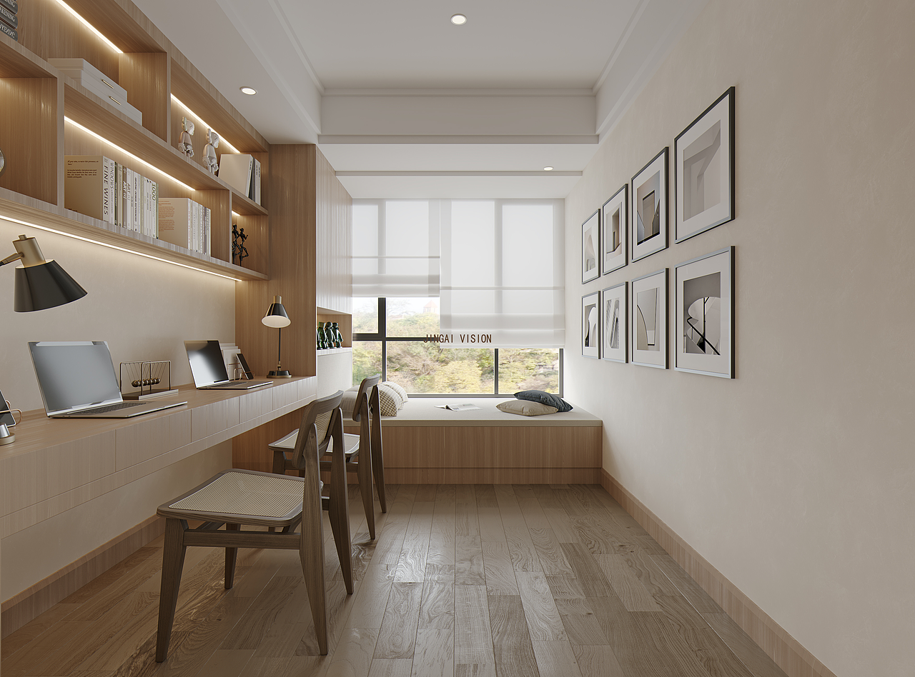 现代简约客餐厅卧室（图ZMjM4NDU5OTY4） - 家装设计 - 站酷设计师阳光勾勒般微笑原创素材 - 站酷ZCOOL