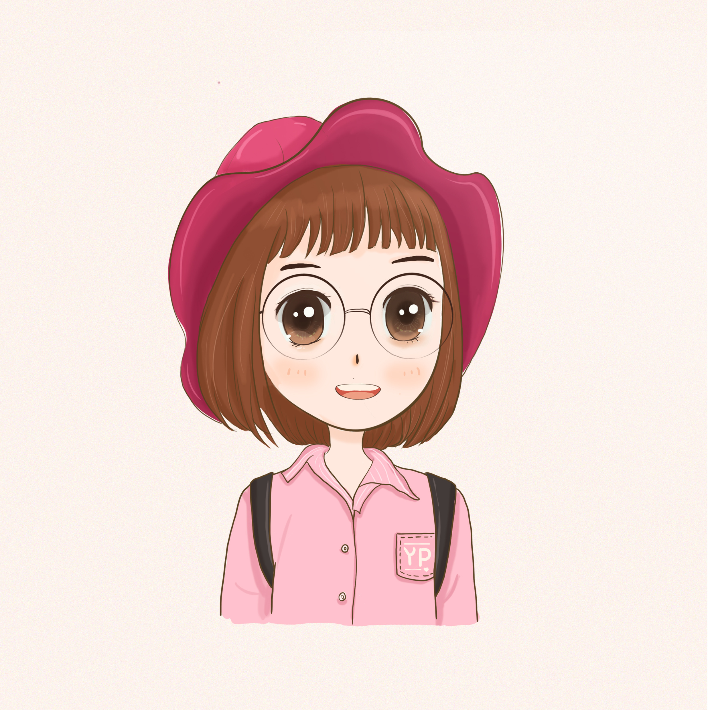 木目的原创可爱漫画风卡通头像集合|动漫|单幅漫画|禊月相见 - 原创