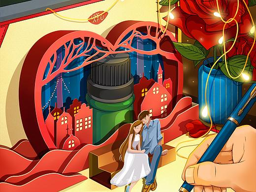 情人節(jié)/戰(zhàn)疫情（個(gè)人主頁(yè)-ZNDI4NzU2MDA=） - 電商 - 站酷設(shè)計(jì)師我可沒(méi)說(shuō)我是只羊原創(chuàng)素材 - 站酷ZCOOL