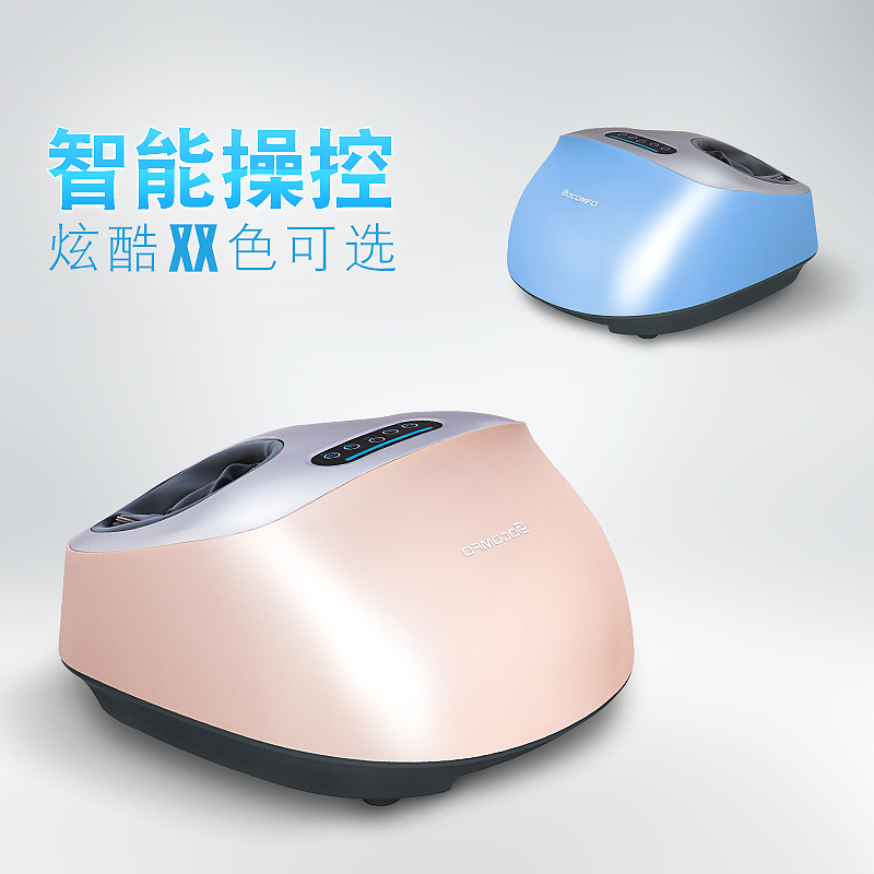 足疗机主图系列页面装修设计净足、按摩、睡眠、脚底按摩、直通车、舒适、科技、高端