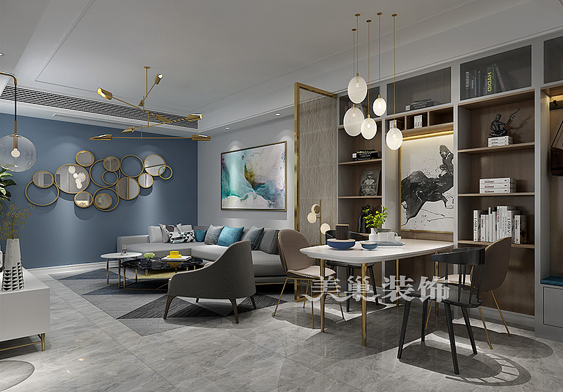 隔断餐边柜收纳