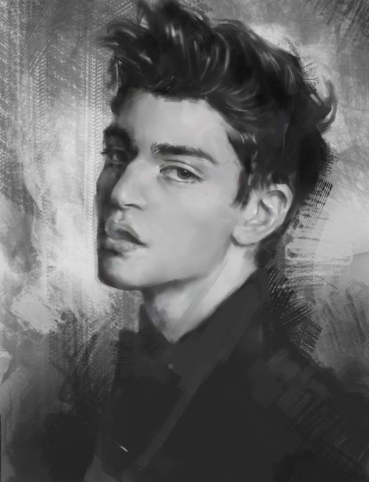 素描头像练习（图ZMTc2NTY3ODIw） - 创作习作 - 站酷设计师魔仙小菜原创素材 - 站酷ZCOOL