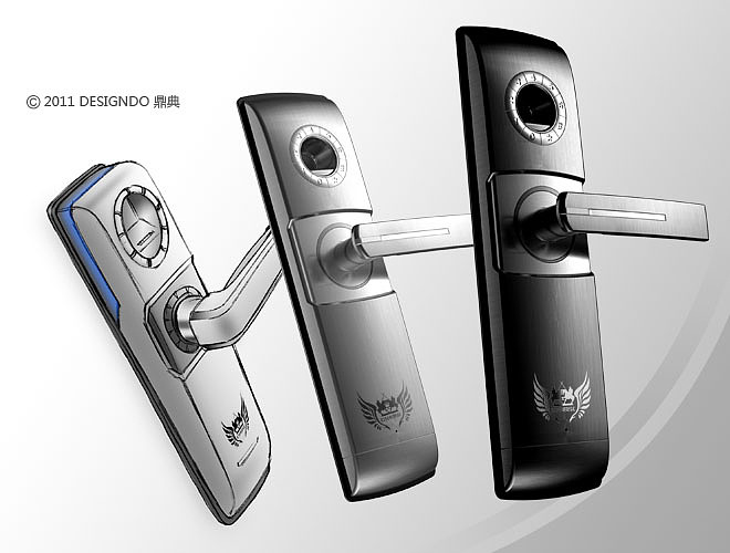 智能电子锁设计（图ZNDAzNjAwNA==） - 生活用品 - 站酷设计师9hao原创素材 - 站酷ZCOOL