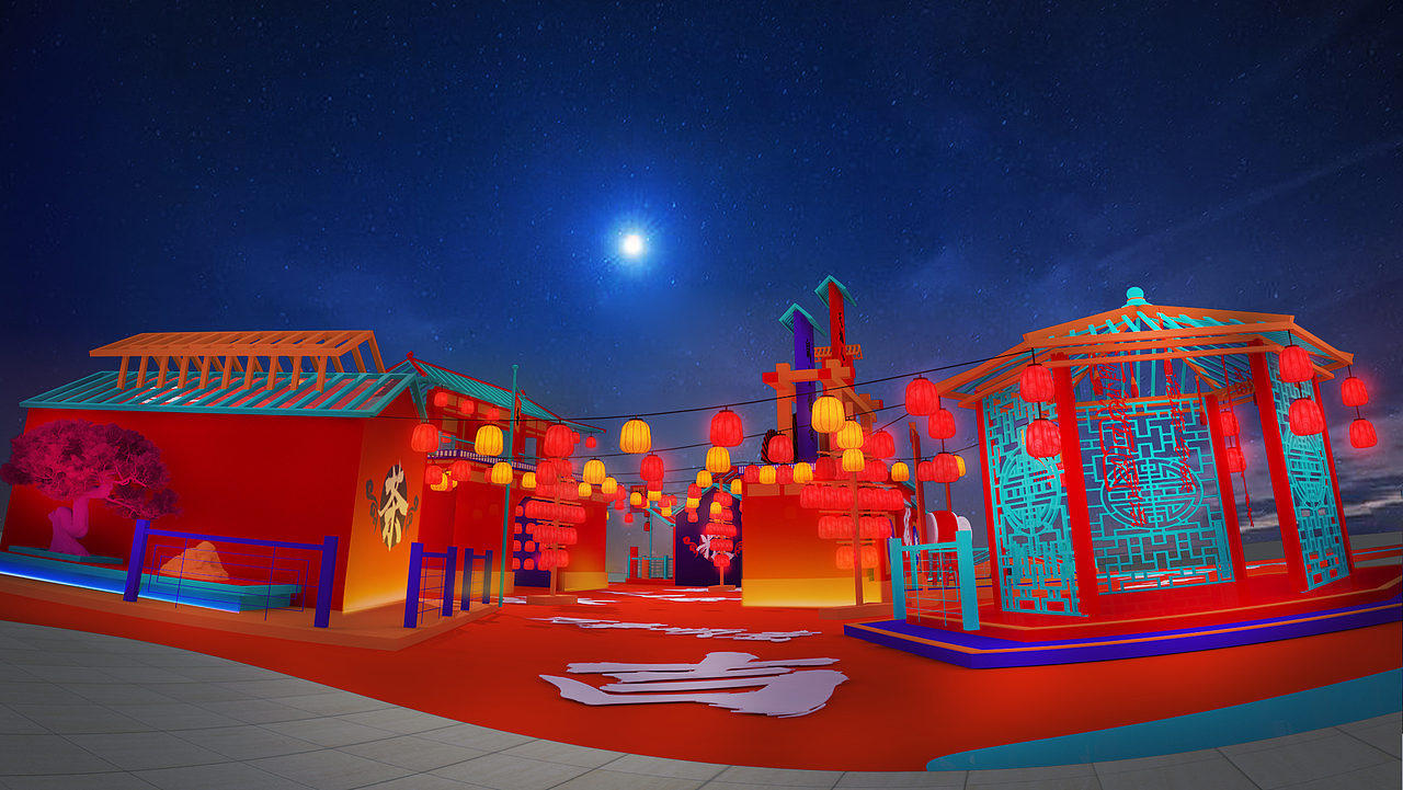 往年做过的一个大型庙会项目上海/三维设计师/2年前/998浏览红鳄鱼鱼