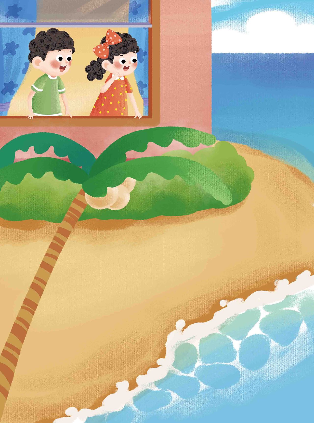 幼儿儿歌和故事绘图