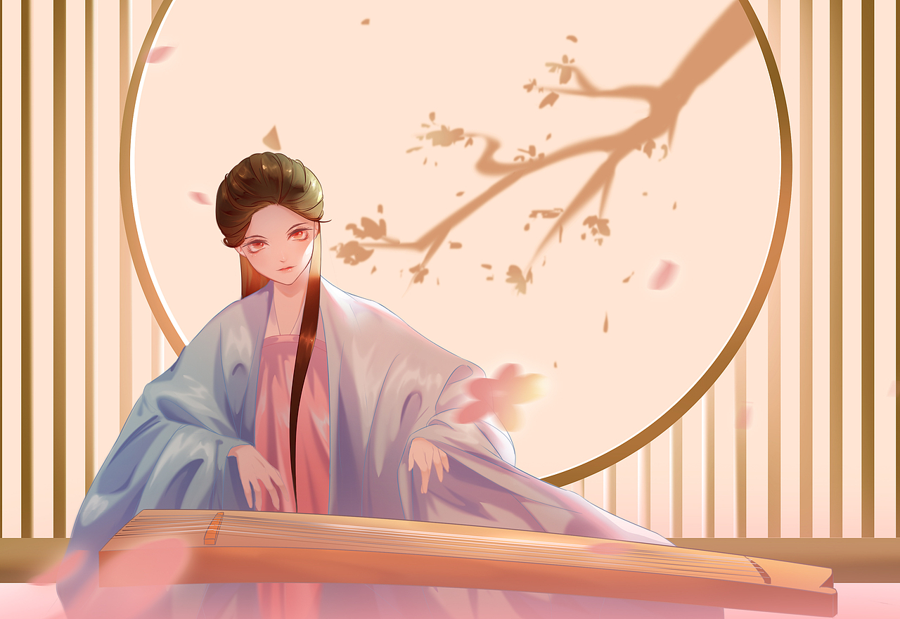 古风（图ZMjM1OTYxMTcy） - 创作习作 - 站酷设计师城_春原创素材 - 站酷ZCOOL