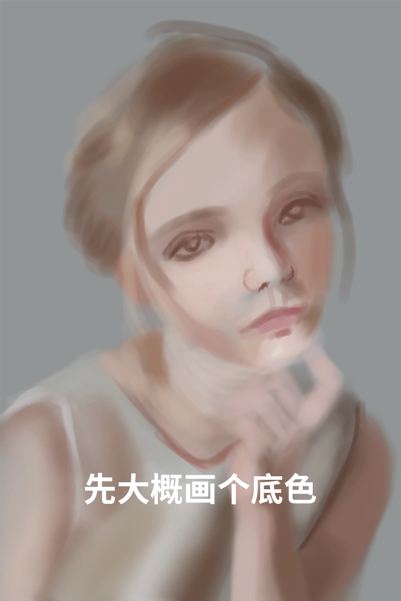 板绘小女孩（图ZMjY4MjY0NDQ0） - 绘画 - 站酷设计师GaiGaiyo原创素材 - 站酷ZCOOL