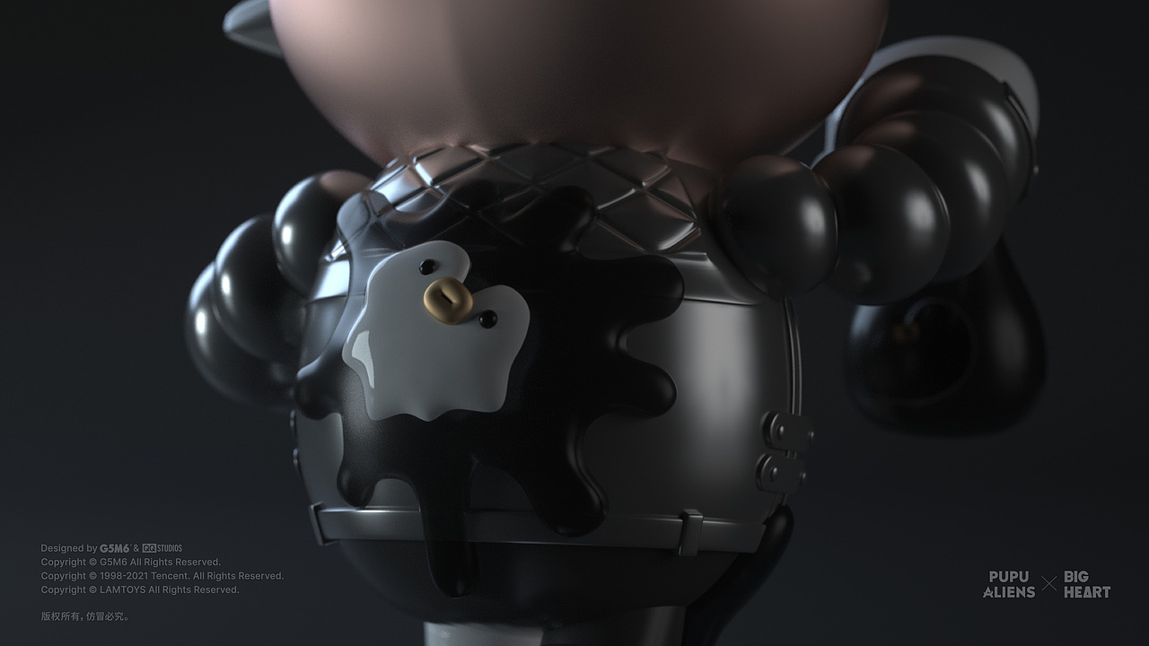 G5M6 | 腾讯PUPU Aliens x BIG HEART联名限量款曝光