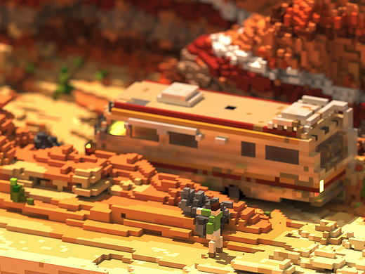magicavoxel 绝命毒师第一季第一集