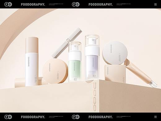 护肤品摄影 | UODO ✖ foodography