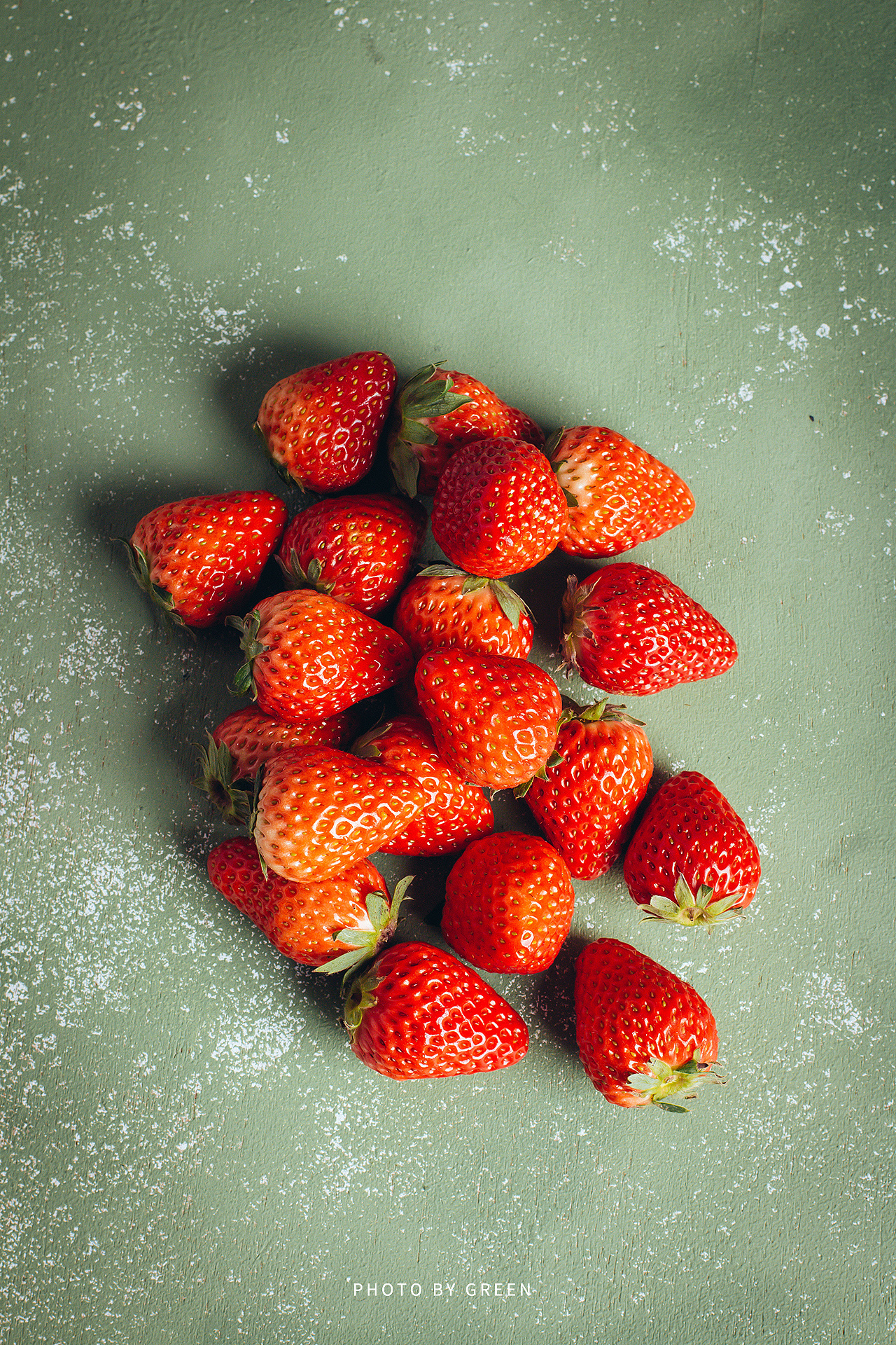 美食摄影-草莓