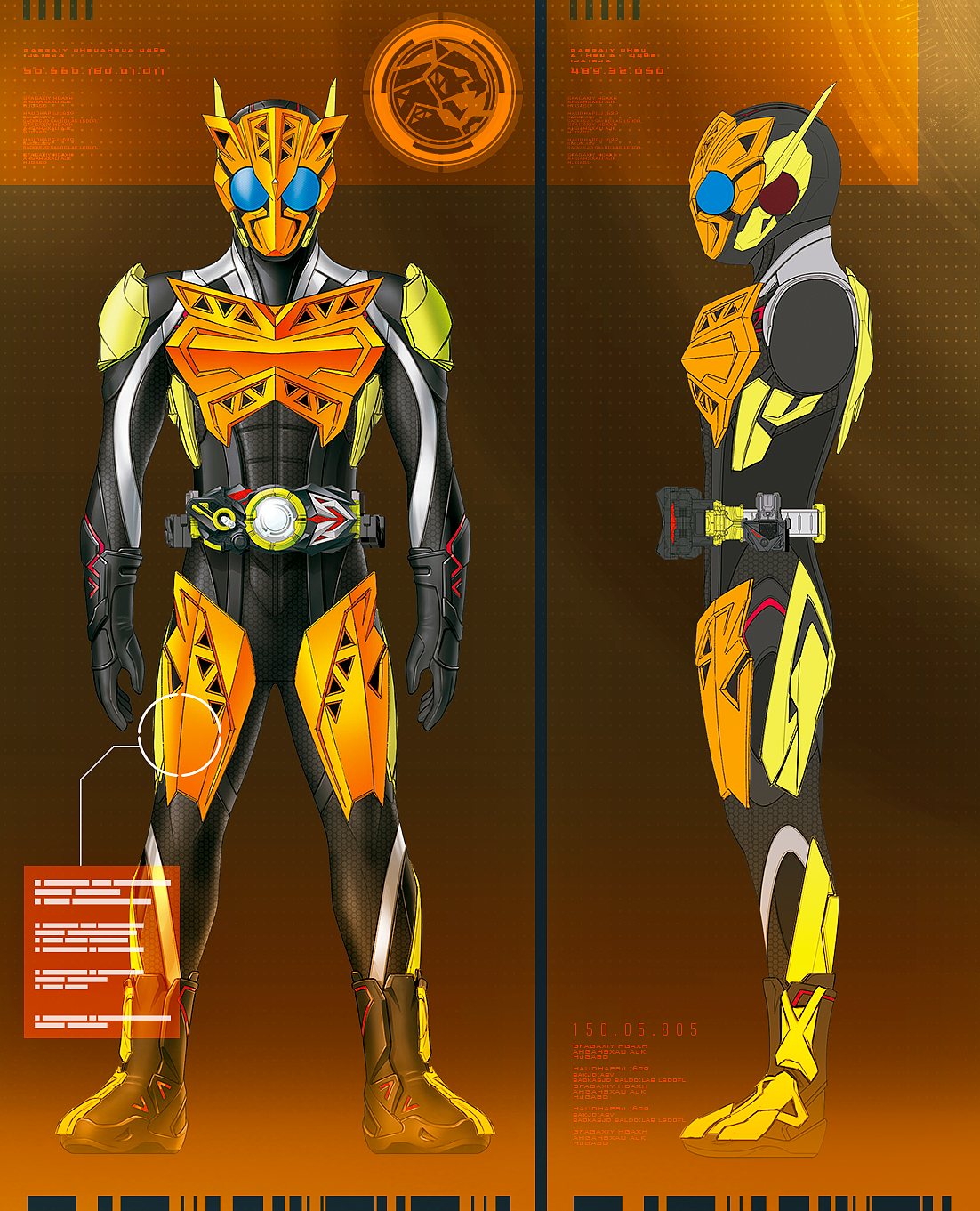 假面骑士zero-one 零一 设计图集