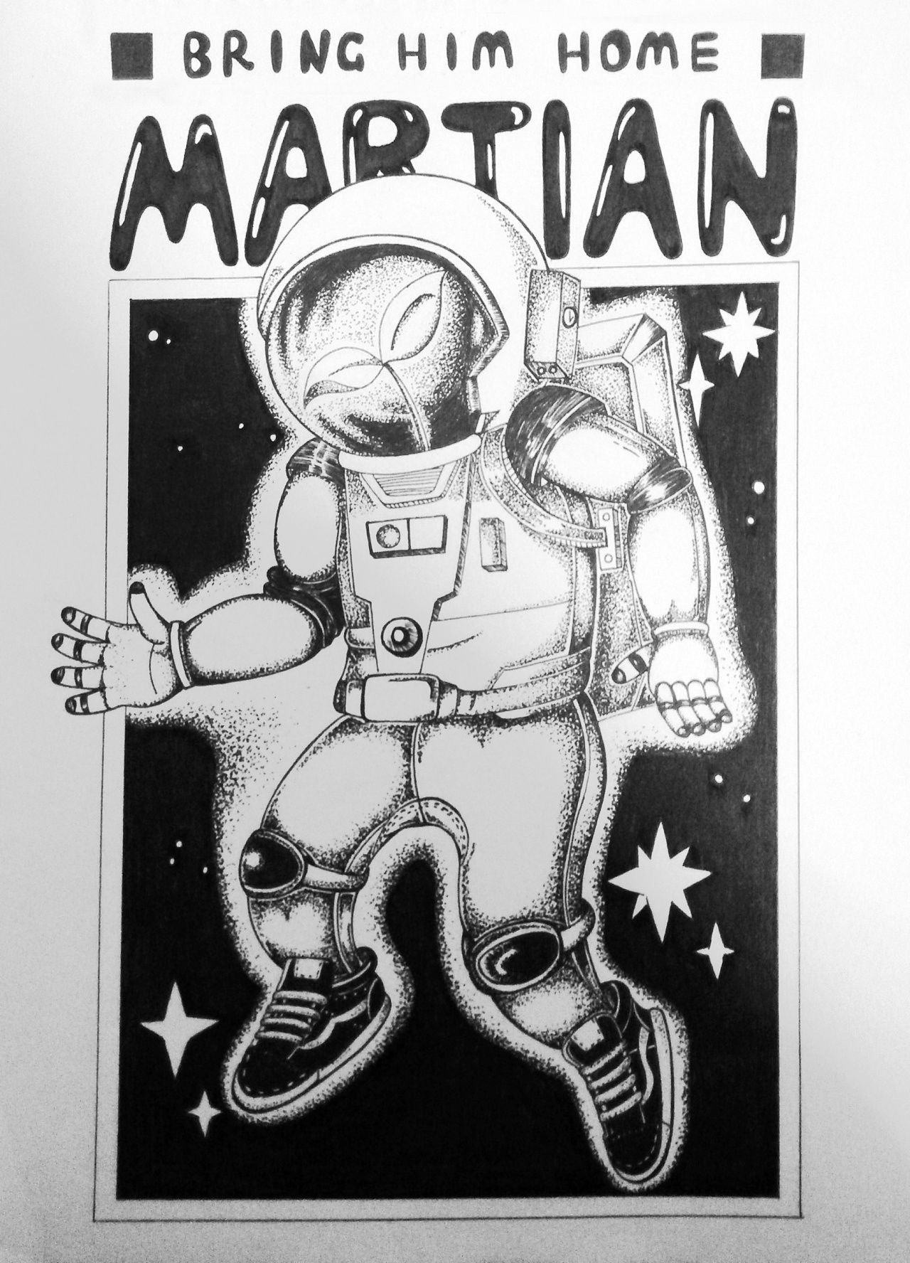 《火星救援》电影海报 - 原创作品 - 站酷(zcool)