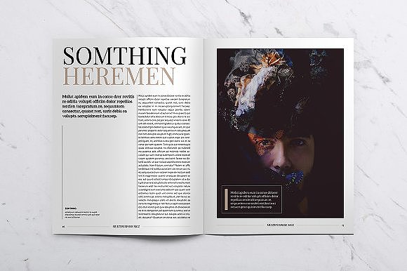 多功能杂志画册模板