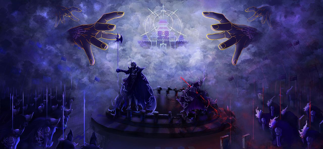 战歌起，王权立，神国崛起。（图ZMjk2ODk1NzY0） - 游戏原画 - 站酷设计师倒吊原创素材 - 站酷ZCOOL