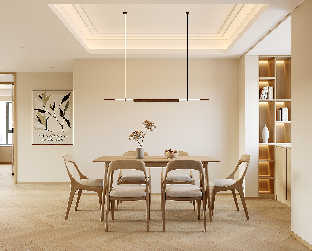 现代原木风格效果图表现（图ZMzIzOTkzMDIw） - 家装设计 - 站酷设计师呜叽唛叽原创素材 - 站酷ZCOOL