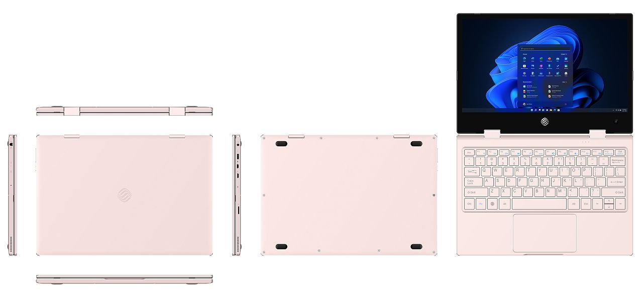 11″笔记本电脑 2D效果图 2023