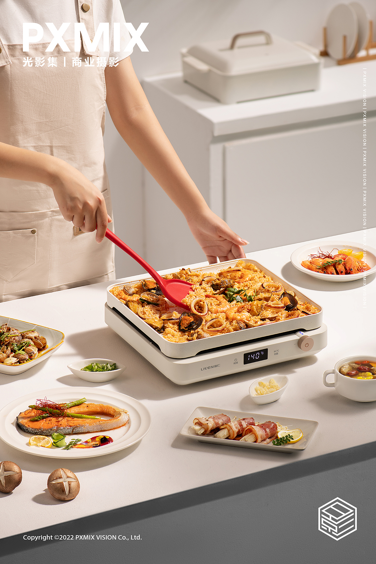 小家电摄影丨利仁 聚嗨盘 x 光影集