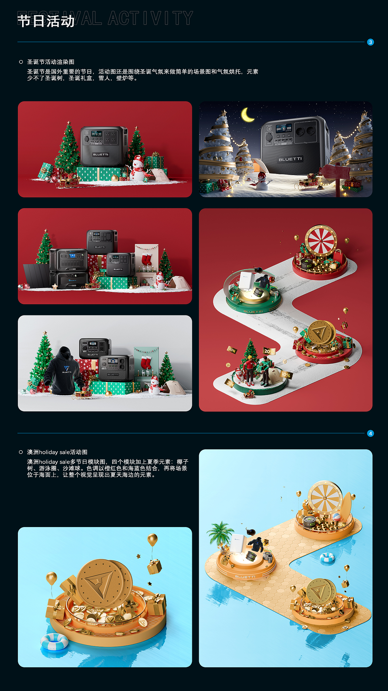 德兰明海/Bluetti户外电源 作品合集