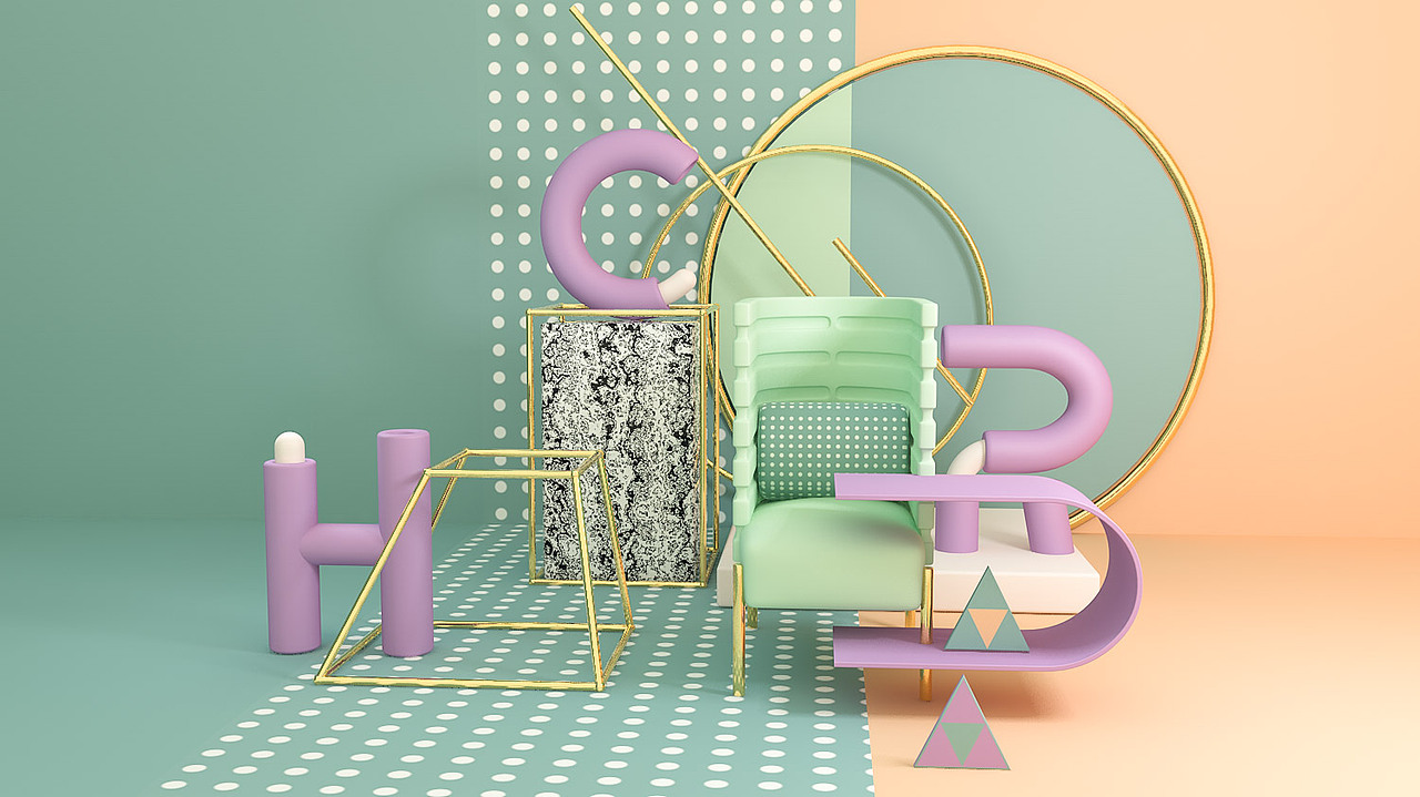 2018·C4D模仿練習（圖ZMTQxNDc4Nzc2） - 場景 - 站酷設(shè)計師八月設(shè)計站原創(chuàng)素材 - 站酷ZCOOL