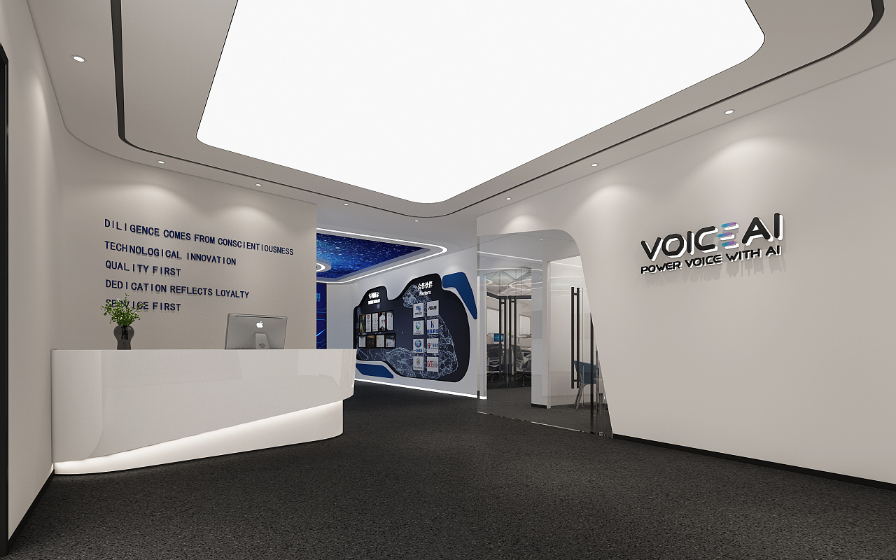 穿越到未来的公司 室内设计装修 办公室 科技 效果图