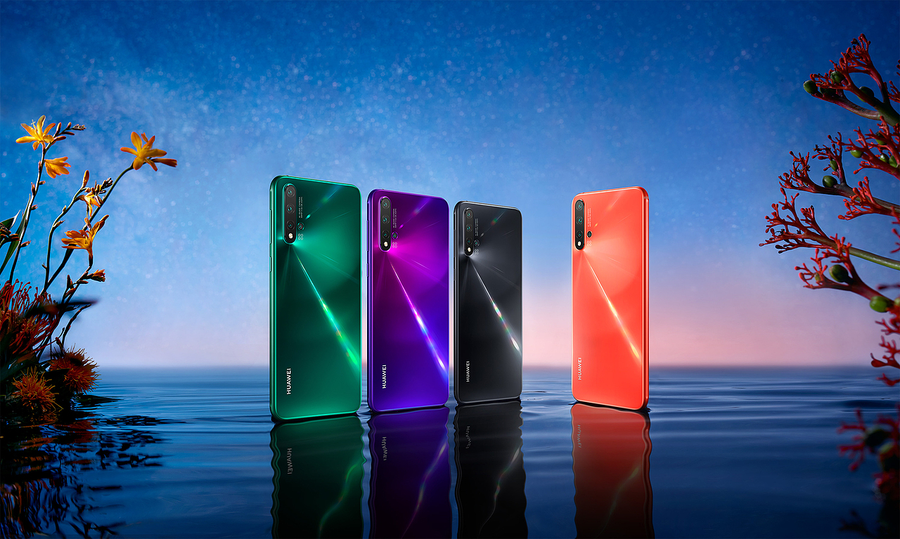 Huawei nova 5 手机场景修图（图ZMjExMjYzNjQ4） - 修图/后期 - 站酷设计师道至原创素材 - 站酷ZCOOL