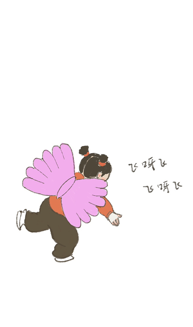 原创插画小故事《蝴蝶飞呀飞》