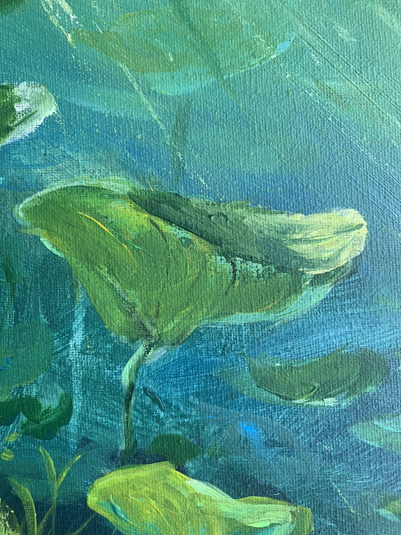 油画《夏日》（图ZMzUxMDQxMDg0） - 绘画 - 站酷设计师Vanilla香草天空原创素材 - 站酷ZCOOL