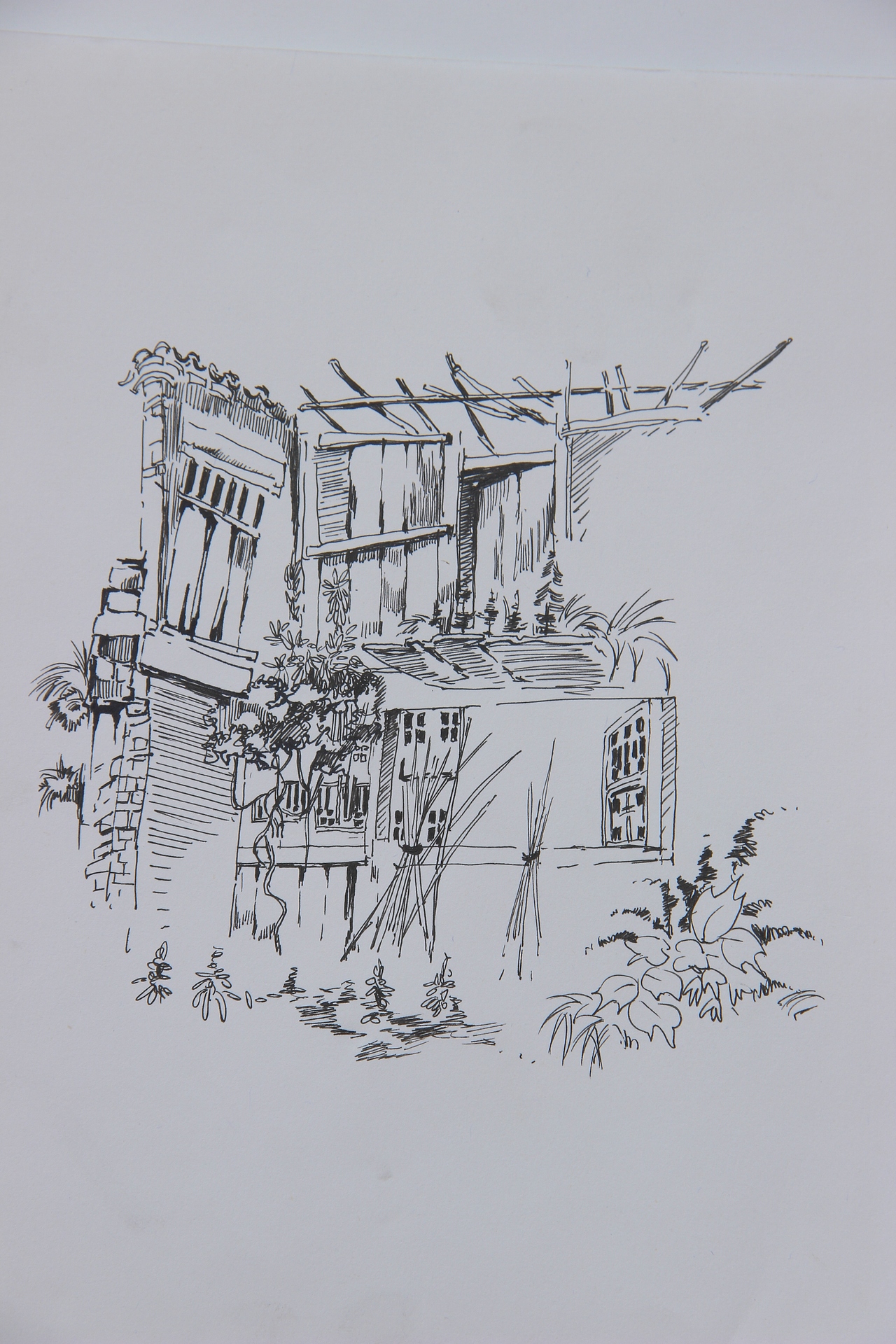 风景速写（图ZMzYxODcwMzI=） - 商业插画 - 站酷设计师9NINE9原创素材 - 站酷ZCOOL