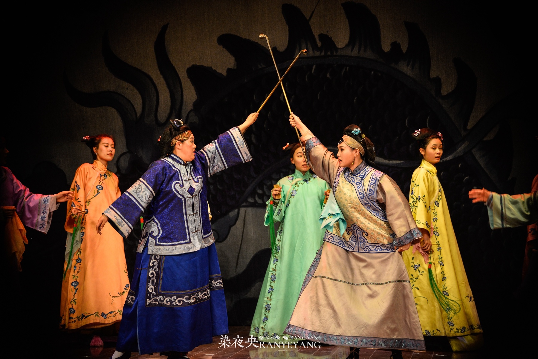 北京曲剧《正红旗下》|摄影|人文/纪实摄影|染夜央 - 原创作品 - 站酷