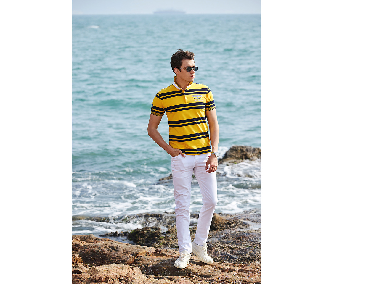 海景时尚品牌男装服饰拍摄作品分享