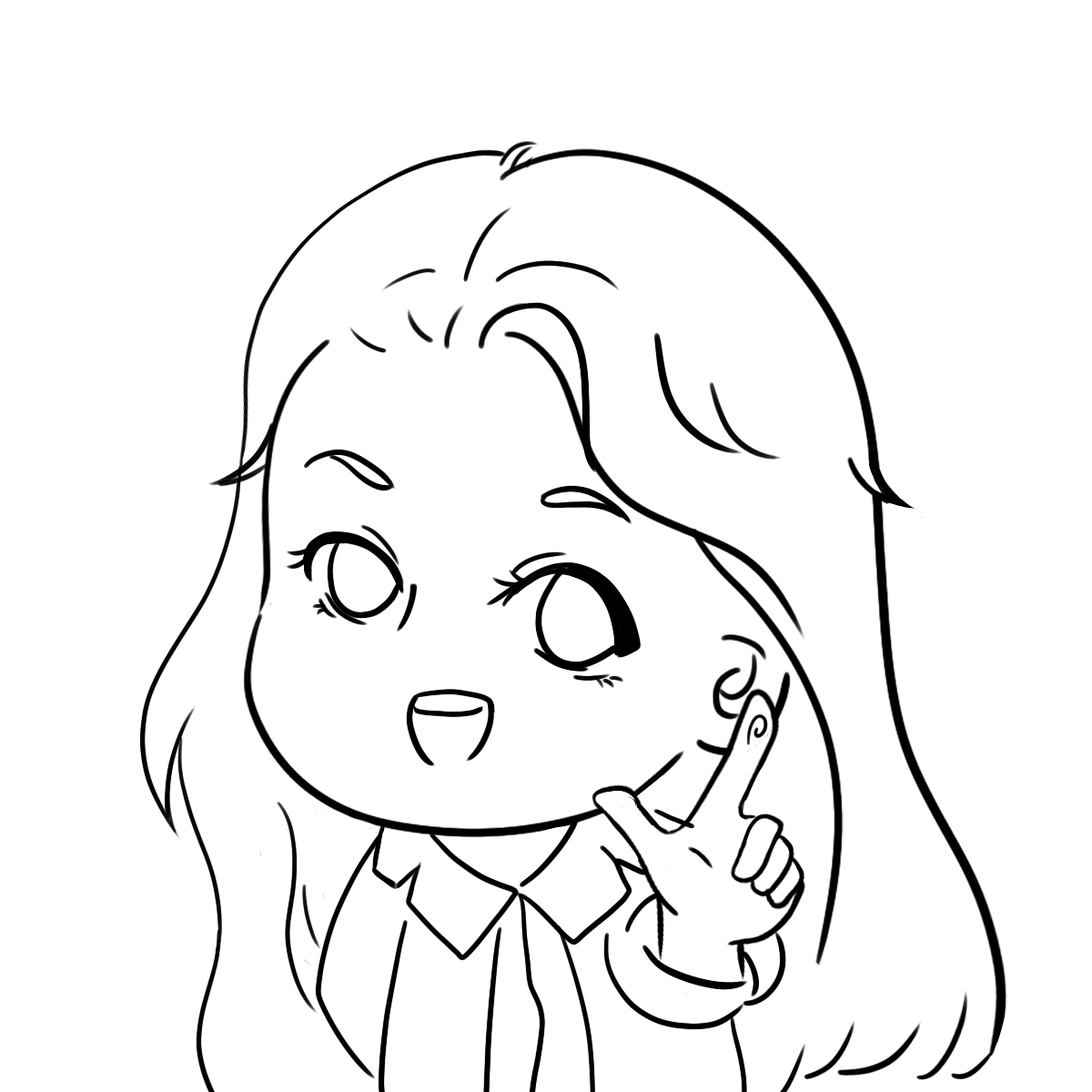 Q版人物形象头像